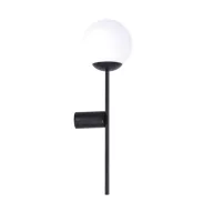   ELMARK 002177-026161 ZUMA LINE WALL LAMP ORBIT 5001 1XE27 BLACK/WHITE