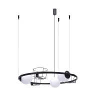   ELMARK 002177-026165 ZUMA LINE PENDANT PLANT 5005 3XE27 BLACK/WHITE