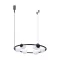 ELMARK 002177-026167 ZUMA LINE PENDANT ORBIT 5007 3XE27 BLACK/WHITE
