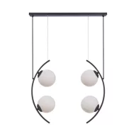   ELMARK 002177-026887 ZUMA LINE PENDANT HELIX 5016 4XE14 BLACK/WHITE