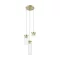 ELMARK 003064-009272 ZUMA LINE PENDANT GEM P0389-03D-0FD2 3XG9 D31 BRON