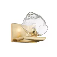   ELMARK 003064-011265 ZUMA LINE WALL LAMP ROCK W0488-01A-U8AC 1XG9 GOLD