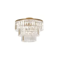   ELMARK 003064-027678 ZUMA LINE CEILING TIFANNY P17127-4-GD 4XE14 GOLD