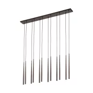 ELMARK 10111 TK LIGHTING PENDANT PIANO 10111 12XG9 BROWN
