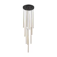   ELMARK 10118 TK LIGHTING PENDANT PIANO 10118 10XG9 BLACK/GOLD
