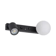   ELMARK 10152 TK LIGHTING WALL LAMP+USB VOX 10152 GU10+G9 WH/BL