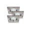 RÁBALUX Lite 1054 Ráépíthető és Beépíthető lámpa IP44/ IP40 230V, 50Hz