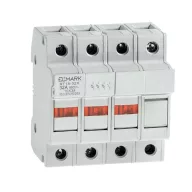   ELMARK 10RT18331 BIZTOSÍTÓBETÉTES SZAKASZOLÓ KAPCSOLÓ 10x38, 3P+N, 32A