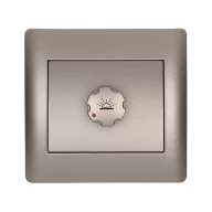 ELMARK 11194 RHYME DIMMER KAPCSOLÓ SZÜRKE METÁL