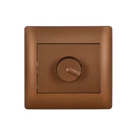 ELMARK 11196 RHYME DIMMER KAPCSOLÓ KÁVÉ METÁL