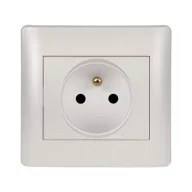 ELMARK 11211F RHYME FRENCH TYPE SOCKET WHITE METALLIC