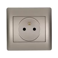 ELMARK 11214F RHYME FRENCH TYPE SOCKET GREY METALLIC