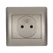 ELMARK 11214F RHYME FRENCH TYPE SOCKET GREY METALLIC
