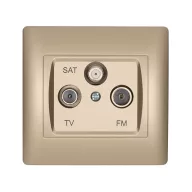 ELMARK 11682 RHYME TV+FM+SAT ALJZAT PEZSGŐ METÁL