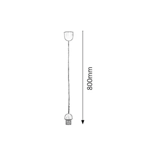 RÁBALUX Fix 1332 Függeszték IP20 230V, 50Hz