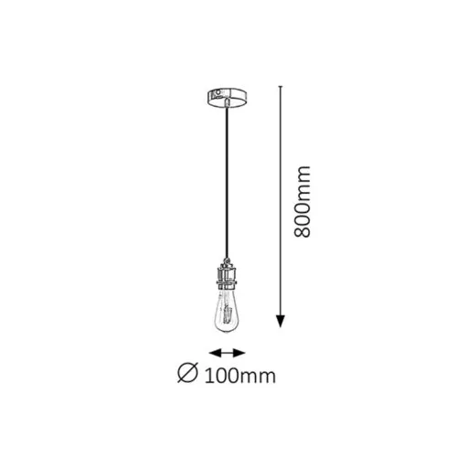 RÁBALUX Fixy 1411 Függeszték IP20 230V, 50Hz