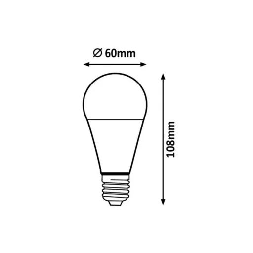 RÁBALUX SMD-LED 1467 LED izzó IP20 AC 220-240V