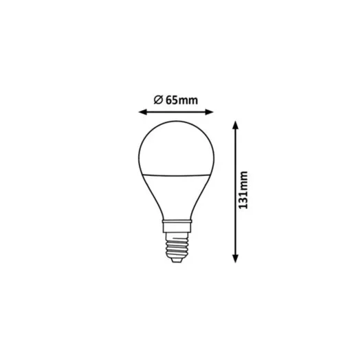 RÁBALUX SMD-LED 1468 LED izzó IP20 230V, 50Hz