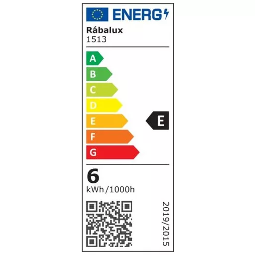 RÁBALUX Filament-LED 1513 Okos izzó IP20 230V, 50Hz
