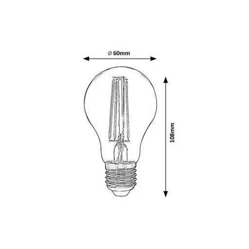 RÁBALUX Filament-LED 1513 Okos izzó IP20 230V, 50Hz