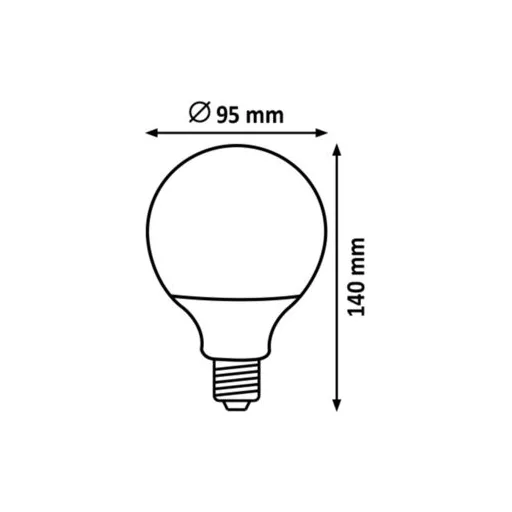 RÁBALUX SMD-LED 1577 LED izzó IP20 AC 220-240V