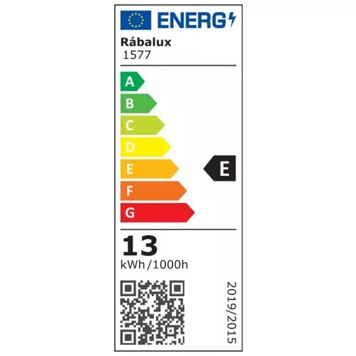 RÁBALUX SMD-LED 1577 LED izzó IP20 AC 220-240V