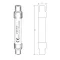 ELMARK 15PV45A FUSE LINK 14X85 45A 1500VDC