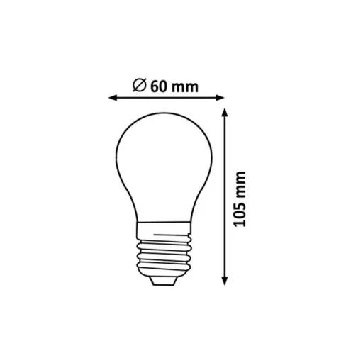 RÁBALUX Filament-LED 1609 LED Filament IP20 AC 220-240V