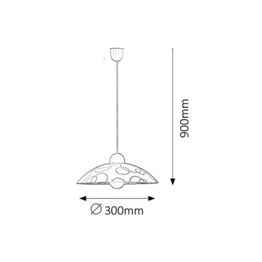 RÁBALUX Ada 1844 Függeszték IP20 230V, 50Hz
