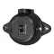 ELMARK 190196 ANTIQUE ONE BUTTON ONE WAY SWITCH 10? 250V BLACK