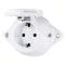 ELMARK 190206 ANTIQUE GERMAN SOCKET WITH COVER 16? 250V IP44 WH