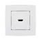 ELMARK 190747 CITY HDMI ALJZAT FEHÉR METÁL