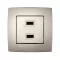 ELMARK 190752 CITY 2xUSB ALJZAT PEZSGŐ METÁL