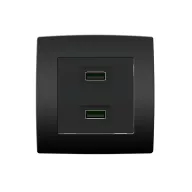 ELMARK 193751 CITY 2xUSB ALJZAT ANTRACIT