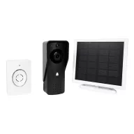   ELMARK 195084 EL-IP09 SOLAR VIDEO DOORBELL CAMERA + CHIME SET