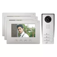   ELMARK 195085 EL-A17 SMART TRIPLE CAMERA DOORBELL + 3 MONITORS