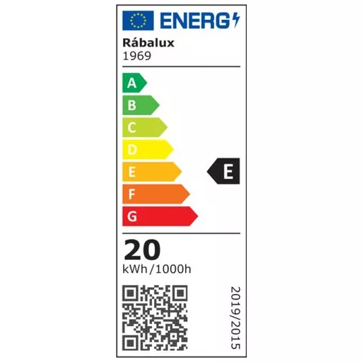 RÁBALUX SMD-LED 1969 LED izzó IP20 AC 220-240V