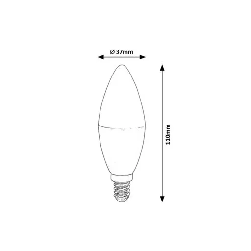 RÁBALUX SMD-LED 1980 Okos izzó IP20 230V, 50Hz