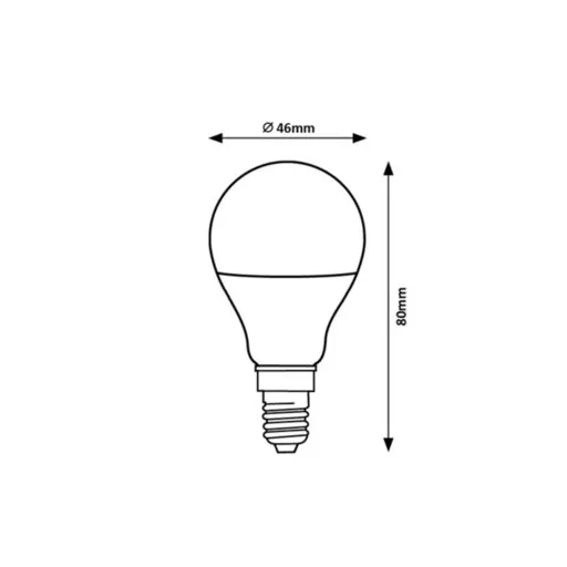 RÁBALUX SMD-LED 2070 LED izzó IP20 AC 220-240V