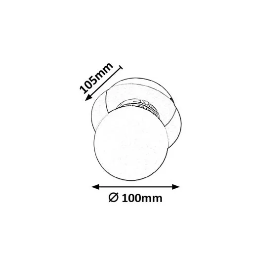 RÁBALUX Becca 2110 Fürdőszobai lámpa IP44 230V, 50Hz