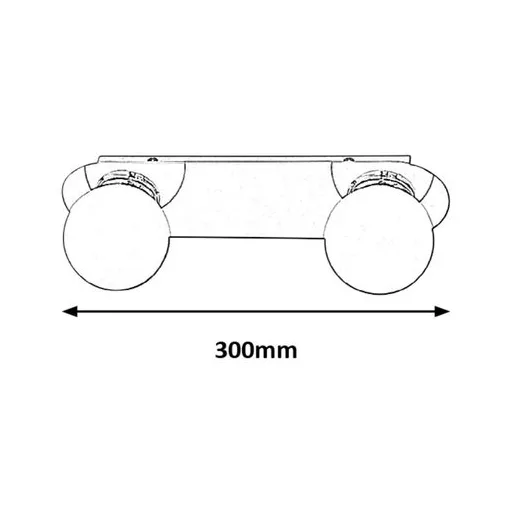 RÁBALUX Becca 2111 Fürdőszobai lámpa IP44 230V, 50Hz