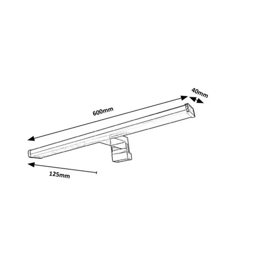 RÁBALUX Levon 2115 Fürdőszobai lámpa IP44 230V, 50Hz
