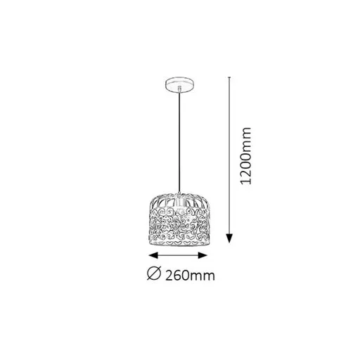 RÁBALUX Alessandra 2161 Függeszték IP20 230V, 50Hz
