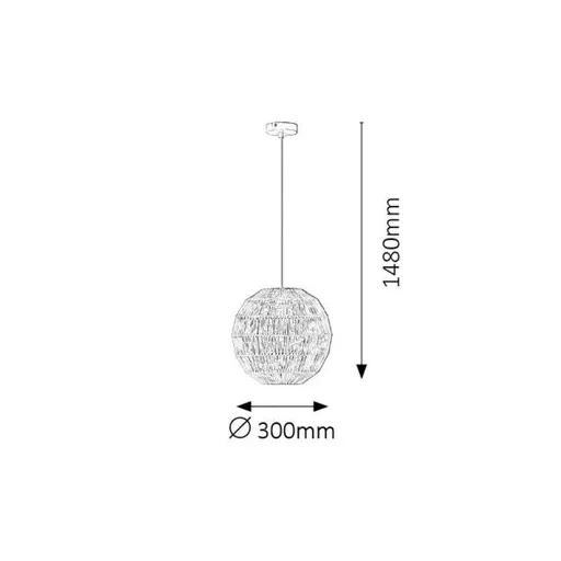 RÁBALUX Arsena 2222 Függeszték IP20 230V, 50Hz