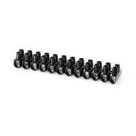 ELMARK 22310217 TERMINAL BLOCK 4MM2 HF 125°C PA6, BLACK