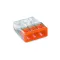 ELMARK 2273203 WAGO 2273 CONNECTOR,3 RIGID CONDUCTORS 0,5-2,5 MM2