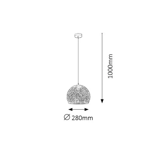 RÁBALUX Manorca 2276 Függeszték IP20 230V, 50Hz