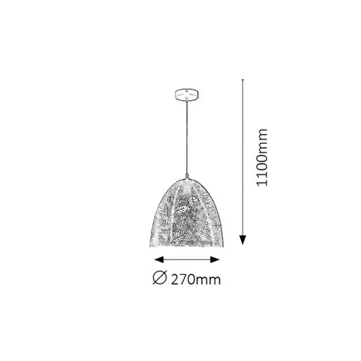 RÁBALUX Manorca 2277 Függeszték IP20 230V, 50Hz