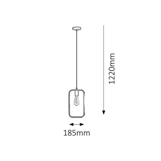 RÁBALUX Levi 2567 Függeszték IP20 230V, 50Hz