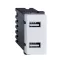 ELMARK 26014 LECCE USB ALJZAT DUPLA FEHÉR